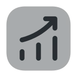 Status Up SVG Icon